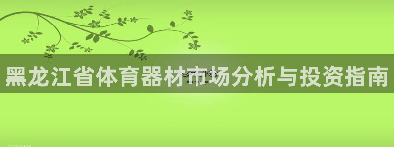星娱乐彩票网：黑龙江省体育器材市场分析与投资指南